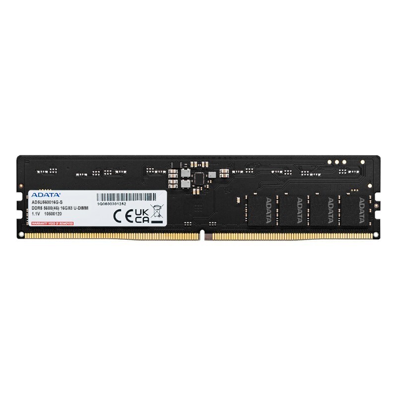 [DIMADA5US5632GS] DIMM ADATA 32GB DDR5-5600 1.25V L46 288pin 2800MHz