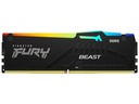 Kingston FURY Beast - DDR5 - módulo - 8 GB - DIMM de 288 contactos - 5600 MHz / PC5-44800 - CL40 - 1.25 V