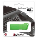Kingston - USB flash drive - USB 3.2 Gen 2 - DTXM - NEON Green