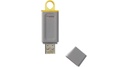 Kingston - USB flash drive - 128 GB - USB 3.0 - Plastic White-Yellow