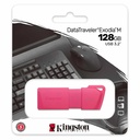 FLASHMEMORY KINGSTON/DATATRAVELER EXODIA M 128GB USB3.2 PINK