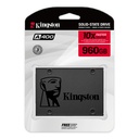 Kingston A400 - SSD - 960 GB - interno - 2.5" - SATA 6Gb/s