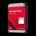 Western Digital WD Red Plus NAS Hard Drive - Internal hard drive - 12 TB - 3.5" - 7200 rpm - Serial ATA