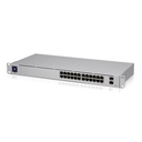 Ubiquiti UniFi Switch USW-24 - Conmutador - Gestionado - 24 x 10/100/1000 + 2 x Gigabit SFP