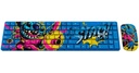 Xtech - Keyboard and mouse set - Spanish - Wireless - 2.4 GHz - Stitch Design - Disney XTK-D312ST