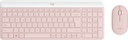 Logitech - Keyboard and mouse set - Spanish - Wireless - Rose