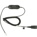 Jabra GN1200 CC - Cable para auriculares - Desconexión rápida enchufe a RJ-9 macho