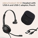 Jabra Evolve2 - 30 SE - Handset - Wired - 23189-889-779