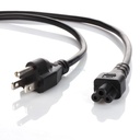 Xtech - Power adapter kit - 3-pin universal cbl