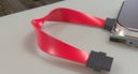 Xtech - Serial cable - 0.5 m - 7 pin Serial ATA - 7 pin Serial ATA - Video input adapter
