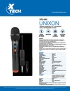 Xtech - Microphone - Home audio / Conference - Bi-directional - Wireless - w/receiver XTS-690