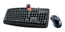 COMBO TECLADO Y MOUSE GENIUS KM-200 USB NEGRO