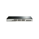 SWITCH D-LINK DGS-1510-28X 24 PTOS. GIGABIT + 4 PTOS SFP+ L2+ VLAN CAP.128GBPS 19