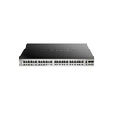 SWITCH POE D-LINK DGS-3130-54PS/48 PTOS. POE/2 PTOS. SFP+ 10G/4 PTOS. 10G SFP+/370W/L3/VLAN