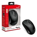 MOUSE GENIUS/ECO-8150 WIRELESS NEGRO /BAT. RECARGABLE /AI COPILOT /4 BOTONES /1200 DPI /ADAP. USB