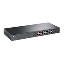 SWITCHES/TPLINK TL-SL1218MP/ 16 PUERTOS 10-100 MNBPS /2 PUERTOS GIGABITS POE/ CARCASA METAL