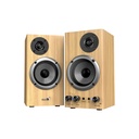 PARLANTE GENIUS/SP-HF520BT 2.0 COLOR MADERA /BT 5.3 /RMS 20W /SONIDO ENVOLVENTE 3D /FUENTE 120-24