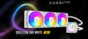 COOLER ANTEC/SKELETON 360 ARGB WHITE COMPATIBLE LGA1700 LGA1851 AM4 AM5