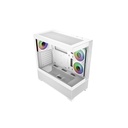 CASE COOLER MASTER/MID TOWER ELITE 690 WHITE WOOD 1X120MM ARGB REAR 2X120MM SIDE MOUNT