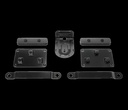 SOPORTE LOGITECH/KIT DE MONTAJE PARA RALLY Y RALLY PLUS /SOP. ALTAVOZ /CAM. /HUB X 2 /ABRAZ. X 2