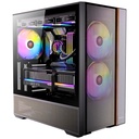 CASE ANTEC/FLUX REAR MIDTOWER 2X140MM ARGB PWM FRONT 2X120MM PWM REVERSE 1X140MM PWM REAR