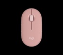 MOUSE LOGITECH/PEBBLE MOUSE 2 M350S/BLUETOOTH/3 BOTONES/SILENT TOUCH/MAX. 3 DISPOTVS/ROSE