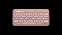 TECLADO LOGITECH/PEBBLE KEYS 2 K380S/BLUETOOHT/HASTA 3 DIPSTVOS/SPANISH LAYOUT/ROSE