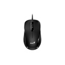 MOUSE GENIUS USB DX-101 NEGRO/3 BOTONES/1000DPI/WINDOWS Y MAC