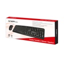 COMBO TECLADO-MOUSE ARGOM ARG-KB-7418 USB NEGRO