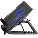 COOLING FAN 2-USB 1-VENTILADOR 5-NIVELES NEGRO