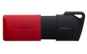 FLASH MEMORY KINGSTON DATA TRAVELER EXODIA M 128GB USB 3.2 BLACK-RED