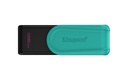 FLASH MEMORY KINGSTON 128GB DATA TRAVELER EXODIA S USB 3.2 BLACK-TURQUOISE