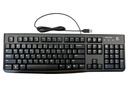 TECLADO LOGITECH K120 NEGRO USB PLUG AND PLAY RESISTENTE A SALPICADURAS