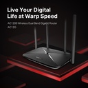 ROUTER MERCUSYS BY TP-LINK AC1200 DOBLE BANDA WIRELESS 3ANTENAS