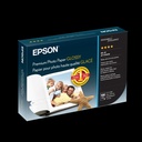 PAPEL EPSON PREMIUM GLOSSY BORDER LESS 4X6 100U