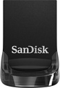 FLASH MEMORY SANDISK 64GB ULTRA FIT USB 3.2 HASTA 130MBS Black