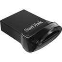 FLASH MEMORY SANDISK 128GB ULTRA FIT USB 3.2 HASTA 130MBS Black