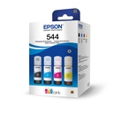 KIT BOTELLAS EPSON T544 4 COLORES BLACK-CYAN-MAGENTA-YELLOW