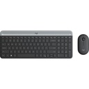 TECLADO-MOUSE COMBO LOGITECH MK470 GRAFITO SLIM WIRELESS USB PLUG AND PLAY