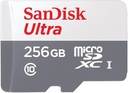 microSDHC SANDISK ULTRA 256GB 100MBs WITH ADAPTER