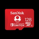 Memory Sandisk micro-SDXC 128GB 100MBs with Licencia Nintendo Switch