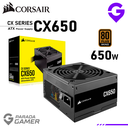 FUENTE DE PODER CORSAIR CX650 650W CX SERIES ATX 80 PLUS BRONZE VEN. 120MM
