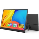 MONITOR ULTRA-SLIM YXK 15.6PULG. PORTABLE FULL-HD IPS USB-C HDMI BLACK
