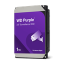 DISCO DURO WESTERN DIGITAL INTERNO 1TB 5400RPM 3.5INC. 24-7 VIDEO VIGILANCIA PURPLE