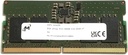 SO-DIMM MICRON 8GB DDR5-4800Mhz PC5-38400 1RX16 CL40 1.1V 262-Pin