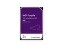 DISCO DURO WESTERN DIGITAL INTERNO 2TB 5400RPM 3.5INC.24-7 256MB CACHE 3Y PURPLE