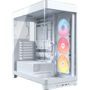 CASE CORSAIR ATX 4500X FRAME RS-R ARGB Panoramic Glass 2USB3.2 HD-Audio Mid-Tower White