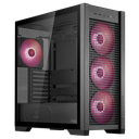 CASE ASUS TUF GAMING GT302 ARGB TEMP. GLAS MID TOWER 3VEN-ARGB 3USB3.2 BLACK