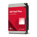 DISCO DURO WD Red Plus NAS 4TB 3.5Inch SATA 5400RPM 128MB up to 180MB-s