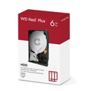 DISCO DURO WESTERN DIGITAL-INTERNO 6TB 5400RPM 3.5INC. 24-7-NAS SATA6GB-S CACHE 256MB RED PLUS